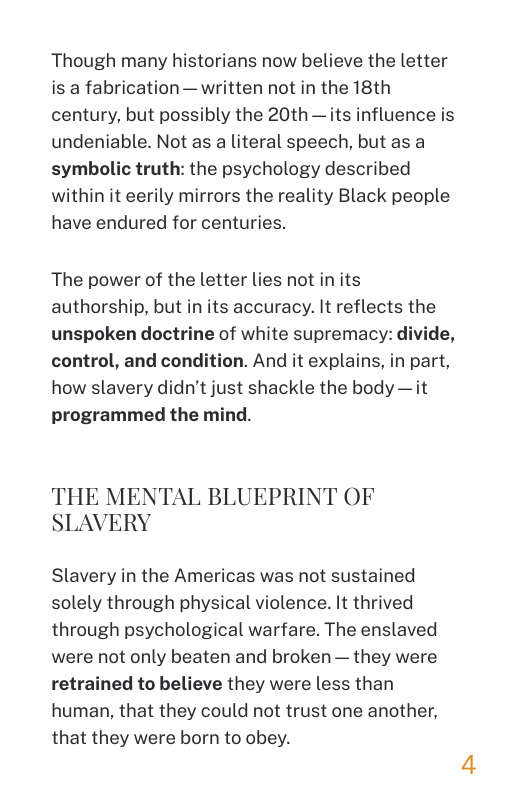 Unchained Minds: Breaking the Psychological Bonds of Slavery in 2025
